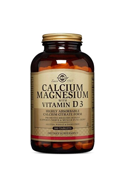 Solgar Calcium Magnesium Vitamin D3 150 Tablets