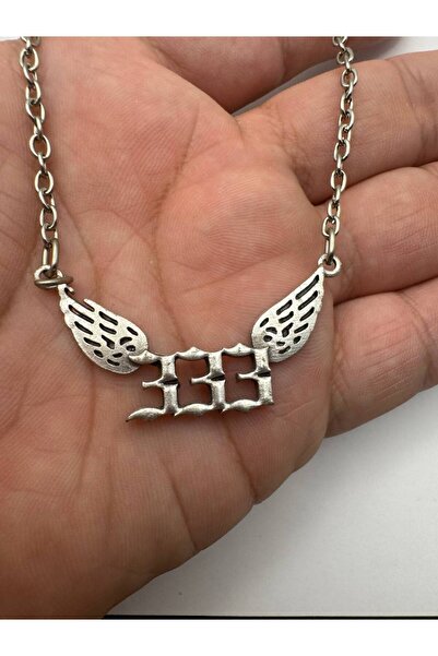 Yuchicly قلادة 333 ملاك للنساء والرجال - روحانية وذات معنى