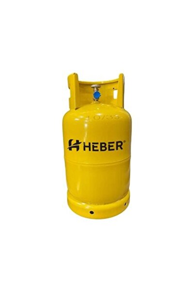 Heber Heber® metal LPG cylinder with collar, 26 L, 12.9 kg, 1/2 thread, non-gas-filled