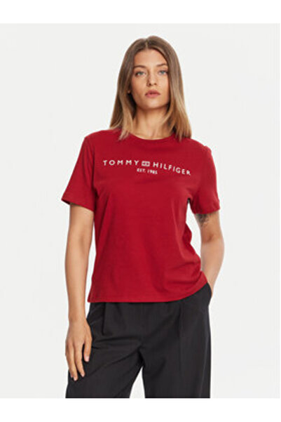 Tommy Hilfiger Women's T-Shirt WW0WW40276 Multicolor