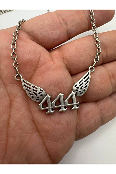 Yuchicly قلادة 444 ملائكة للنساء والرجال - روحانية وذات معنى