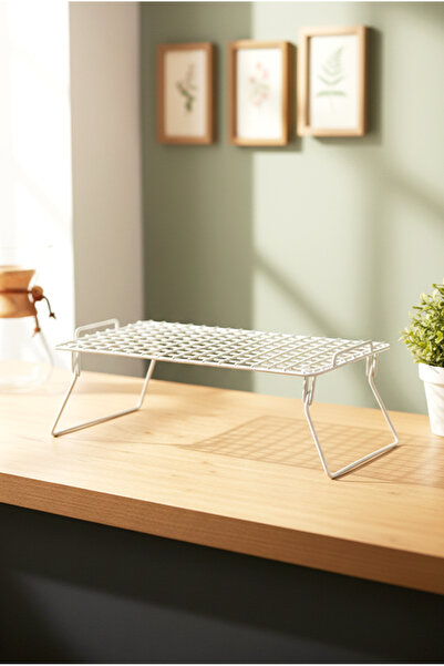 FH finehome Cremma Katlanabilir Raf Beyaz