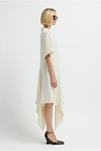 adL Kısa Kollu Kloş Elbise