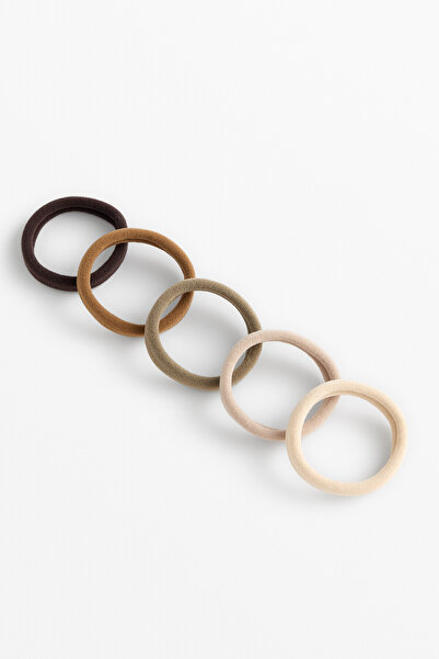 Oysho 5 smooth hair scrunchies