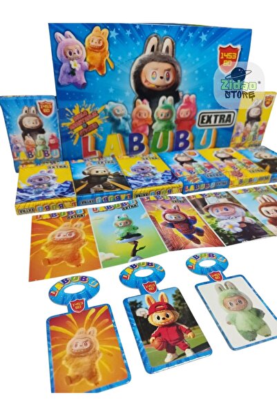 Emrah Gültekin Ekstra Oyun Kağıtları 5 Mini Kutu | 15 Karakter Sticker + 5 Bi...