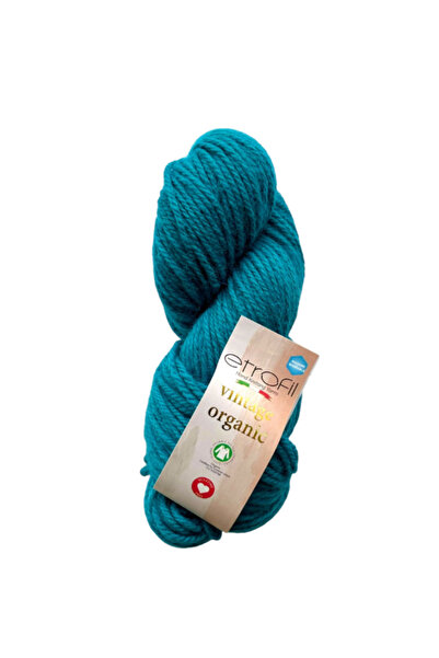 Etrofil Vintage Organic 100% Wool Hand Knitting Yarn 100 Gr 123 Mt Natural Pure Soft Non-Irritating-75178