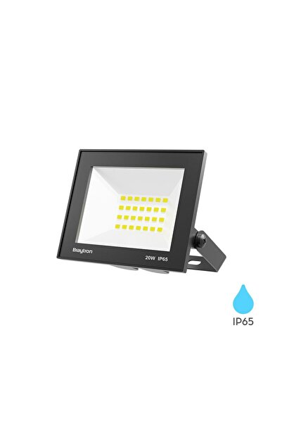 Braytron PROIECTOR LED CF 20W 3000K IP65 NEGRU