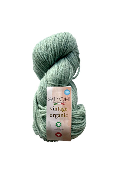Etrofil Vintage Organic %100 Yün El Örgü İpi 100 gr 123 mt Doğal Saf Yumuşak ...