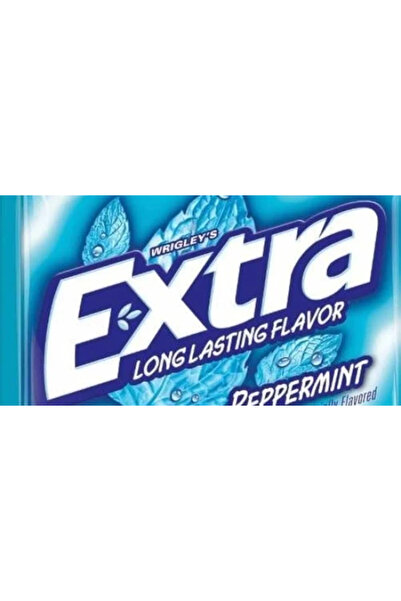 Wrigleys Gumă de mestecat Wrigley's Extra Peppermint, pachet subțire de 15 bu...