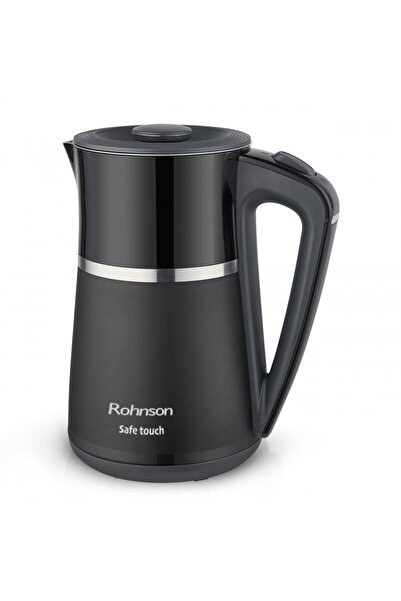 ROHNSON Fierbător electric R7534 Safe Touch, 2200 W, 1,7 L, perete dublu, bază rotativă la 360°,