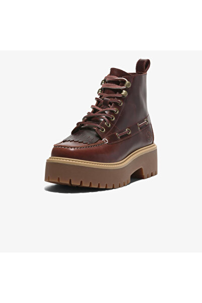 Timberland Stone Street Mid Lace Up Kadın Kahverengi Bot