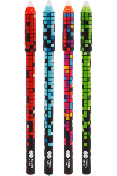 HAPPY COLOR Roller gel cu rescriere, 0.5 mm, albastru, Pixi, diverse culori