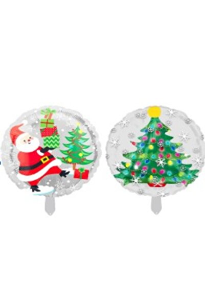 Flippy Santa & Christmas Tree Balloon 44.5x53cm