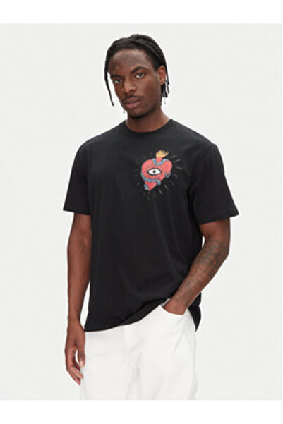 Just Cavalli Men's T-Shirt 78OAHE07 CJ110 Multicolor