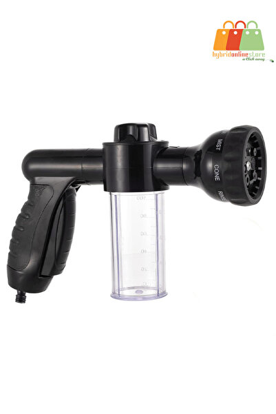 Generic مضخة مياه متعددة الوظائف لغسيل السيارات والبستنة والتنظيف مع فوهة قاب...