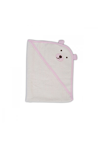 Cangaroo Prosop de baie cu capison din bumbac 90x70 cm Baloo Pink