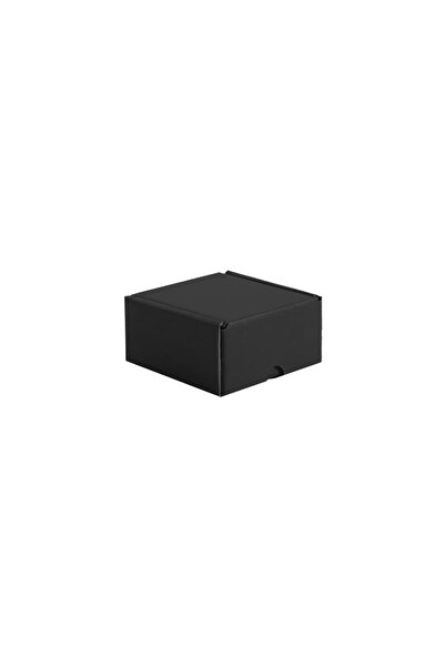 KoliLazım Renkli E-Ticaret Kutusu - 8x8x4 - Siyah - 100 Adet