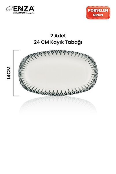 Enza Defne Porselen Kahvaltı Takımı 14 Parça