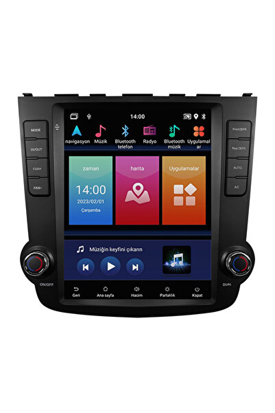 Carvocal Honda CRV Android Multimedya Sistemi (2007-2011) CRV-4889XT