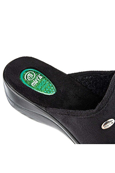 Muya Darcie Burgundy Heel Spur Gel Supported Home Slippers