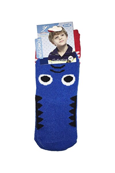 TONGYANG Сини чорапи с животински принт