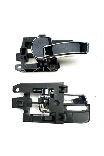 İTAQİ مقبض باب داخلي أيسر لسيارة قاشقاي 2007-2014 طراز J10 أمامي-خلفي مطلي بالنيكل