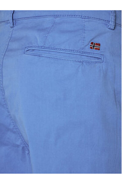 Napapijri Pantaloni chino pentru bărbați NP0A4H98B2V1 albaștri