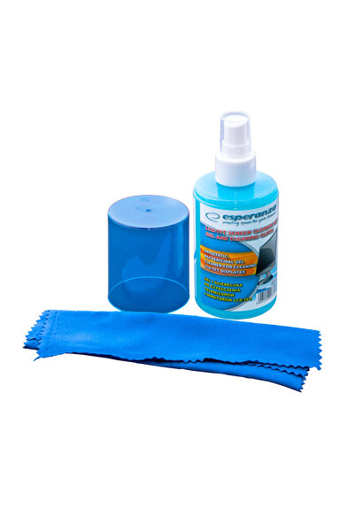 ESPERANZA Kit de curățare cu soluție de gel pentru monitoare LCD și televizoare