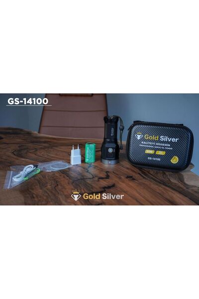 Bolsat GOLDSILVER GS-14100-50 WATT 5000 LÜMEN ŞARJLI EL FENERİ