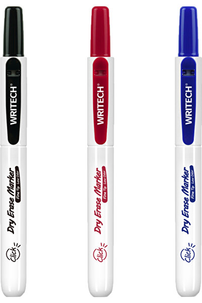 Writech Writech retractable whiteboard marker, various colors