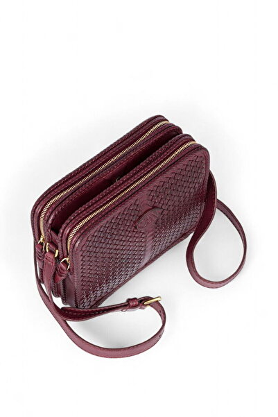 GÖN Hand Made Purple Women's Crossbody Bag Peke