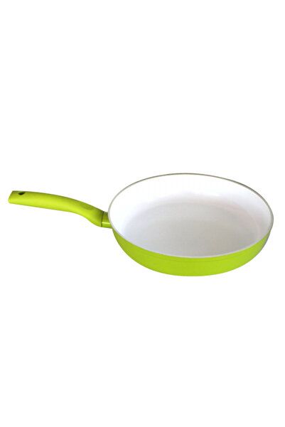 Raki GRAMMY 28cm non-stick frying pan with ceramic coating, green color