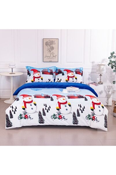 Casa de Vis Set lenjerie de pat dublă, Online, cocolino, 4 piese, cu elastic,...