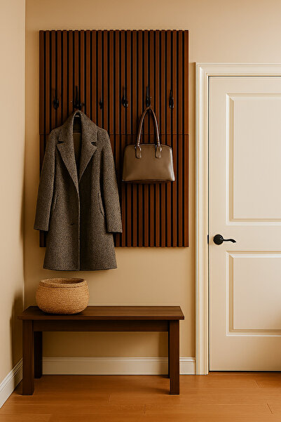 UnicSpot Set 4 buc Panou riflat acustic, nuc inchis, UnicSpot, 60x60x2.1 cm