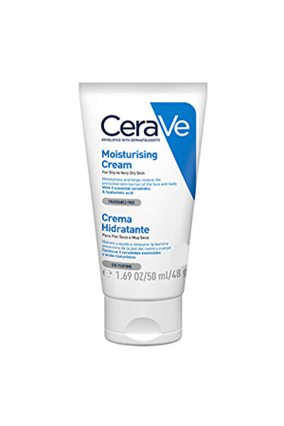 CeraVe Moisturising Cream Kuru Ve Çok Kuru Ciltler Için 50 Ml
