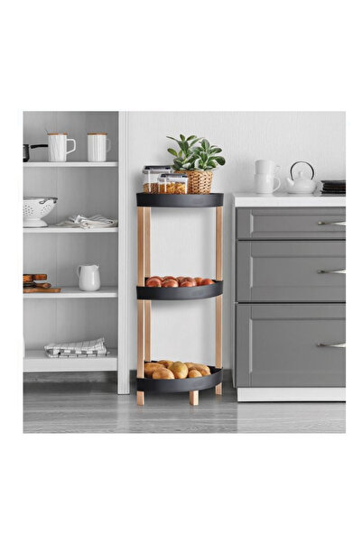 Lumi LUXURY 3-Tier Corner Organizer Shelf 33x33x80 cm