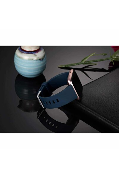 Edman Curea de mână pentru Fitbit Versa / Versa 2, mărimea L, albastră