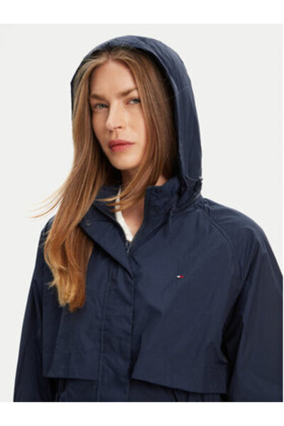 Tommy Hilfiger Geacă de vânt pentru femei WW0WW46444 Multicoloră