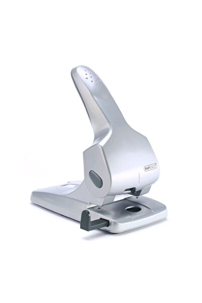 Rapesco Perforator metalic Zero-65, 65 de coli, argintiu