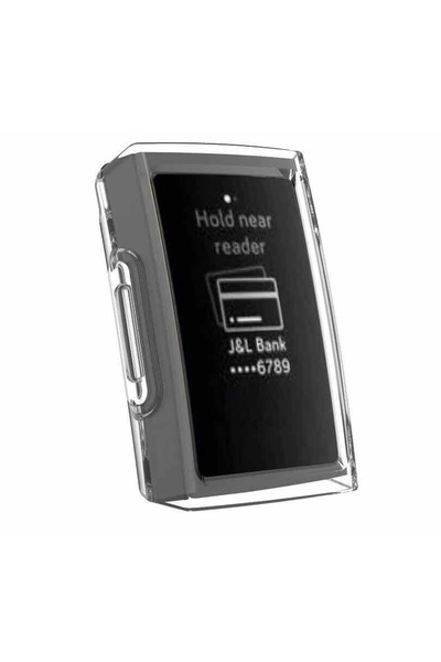 Edman Carcasă din silicon pentru Fitbit Charge 3, transparentă
