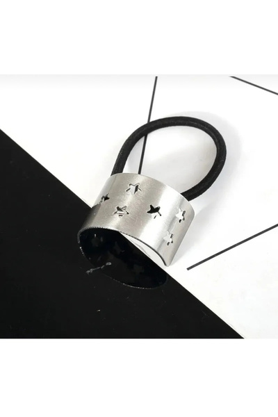 HUby design Star Patterned Luxury Rubber Hair Tie
