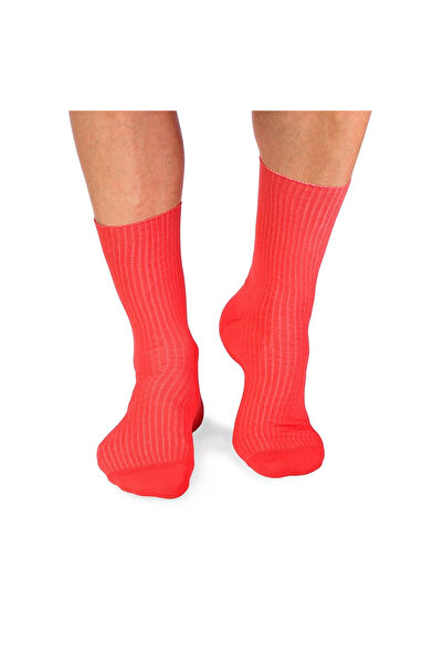 Pirin Hill Sosete bumbac lungi fara elastic Coral