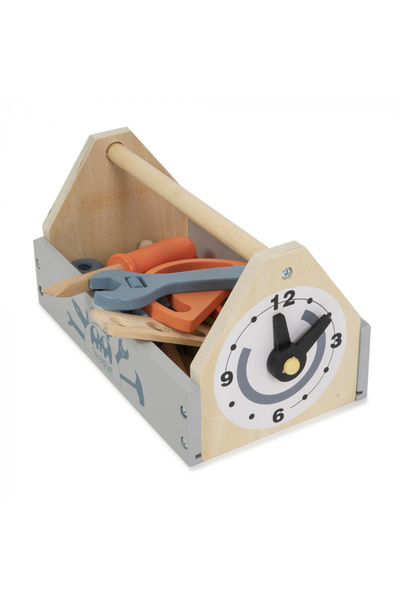 Nurio Set de scule cu mâner din lemn - 32 de piese Montessori -