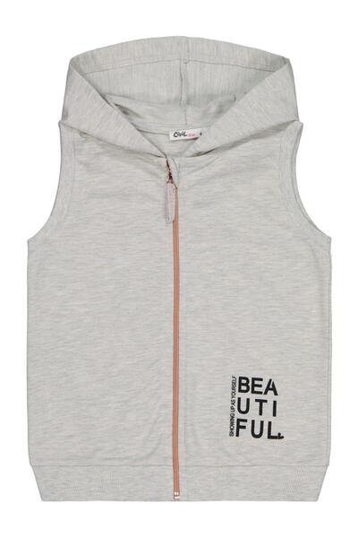 Civil Girls Basic 6-9 Years Old Vest - Ecru7-8 Years Old