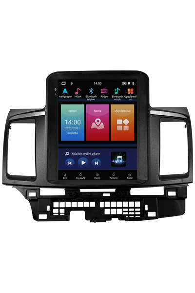 Carvocal Mitsubishi Lancer Android Multimedya Sistemi (2008-2019) CRV-4891XDT