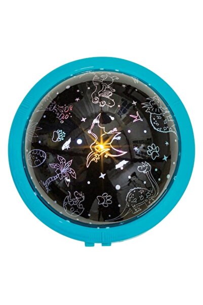 SHOPIENS Proiector de cameră cu dinozauri și 3 moduri RGB