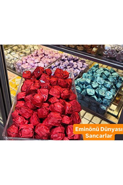 EMİNÖNÜ DÜNYASI ELİT Kırmızı Kristal Çikolata 66 Adet