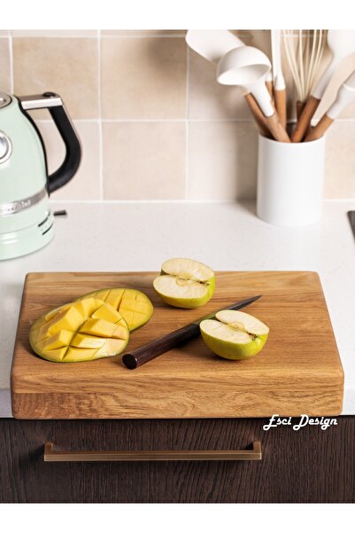Esci Design لوح تقطيع خشبي - لوح تقطيع تريند - لوح تقطيع سطح الطاولة - لوح تقطيع اللحوم - حامل العرض