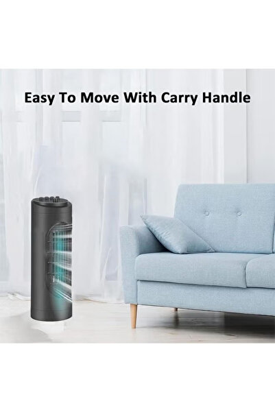 Cady One Bladeless Tower Fan, 3-Speed ​​Vertical Air Cooler