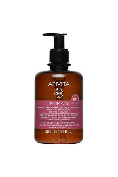 Apivita Gel de igienă intimă cu protecție suplimentară Intimate Plus Cleansing, 300 ml